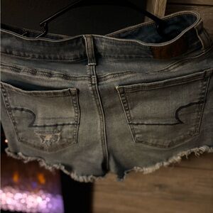 American Eagle Outfitters Gray Jean Shorts